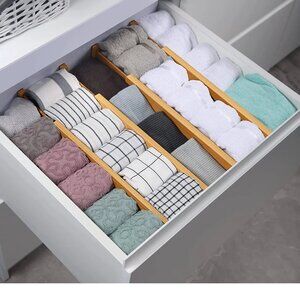 6 Bamboo Kitchen Dividers